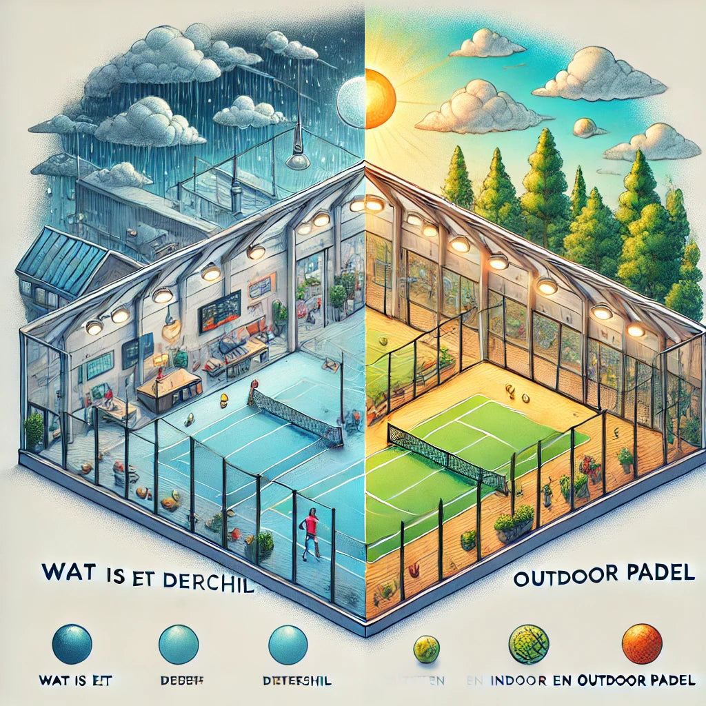 Wat Is het Verschil tussen Indoor en Outdoor Padel?