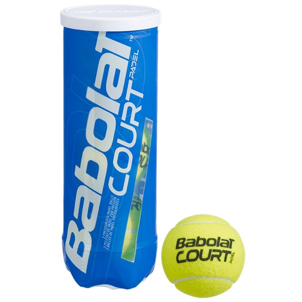 BABOLAT COURT PADEL BALLEN - 3 TUBES