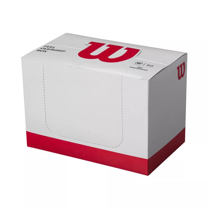 Wilson Pro Perforated Overgrip Box - Wit | 60 Stuks