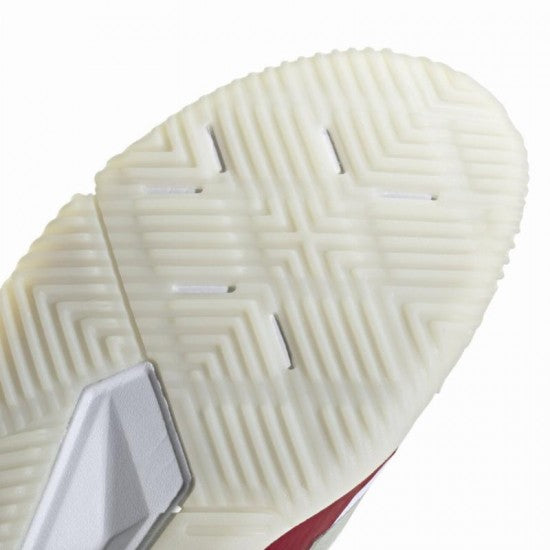 Adidas Courtquick Padel Schoen White Silver Pink
