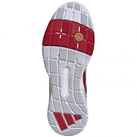 Adidas Crazyquick Boost Padel Schoen  White Black