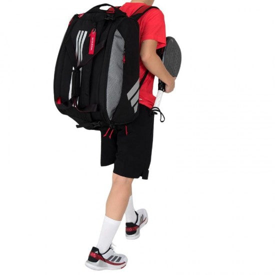 Adidas Multigame 3.4 Black/Red Padel Bag | Ale Galán