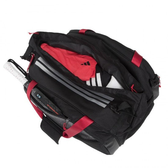 Adidas Multigame 3.4 Black/Red Padel Bag | Ale Galán